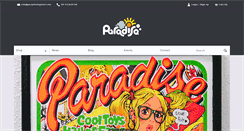 Desktop Screenshot of paradisetoyland.com